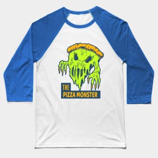 Pizza Monster Baseball T-Shirt